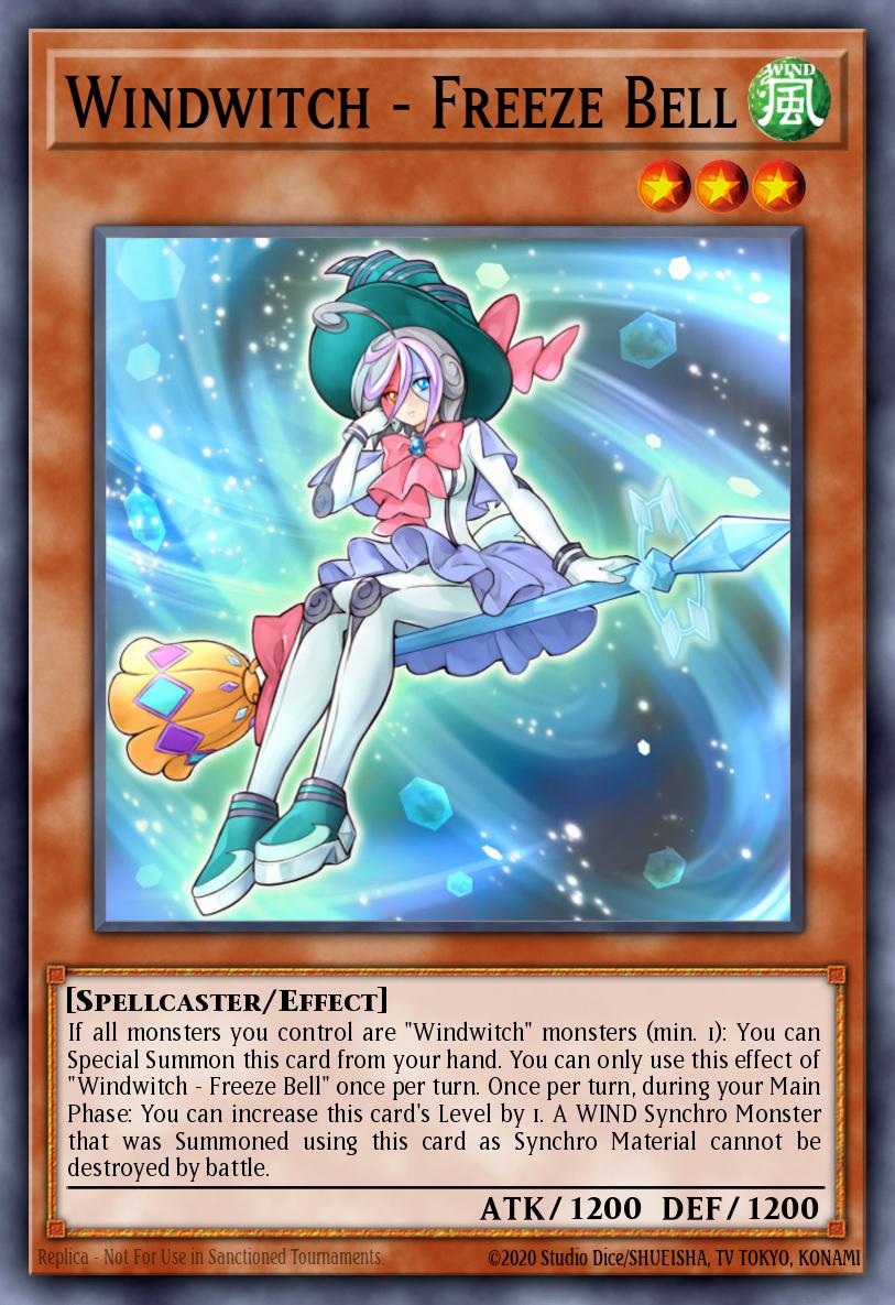 Windwitch - Freeze Bell Common MP22-EN008 2022 Tin of the Pharaohs Gods Yugioh card