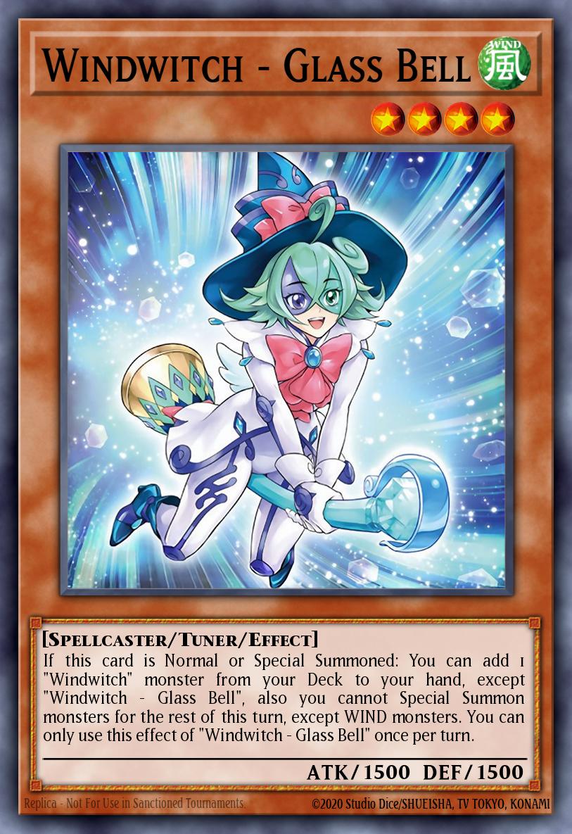 Windwitch - Glass Bell Common OP08-EN019 OTS Tournament Pack 8 Yugioh card