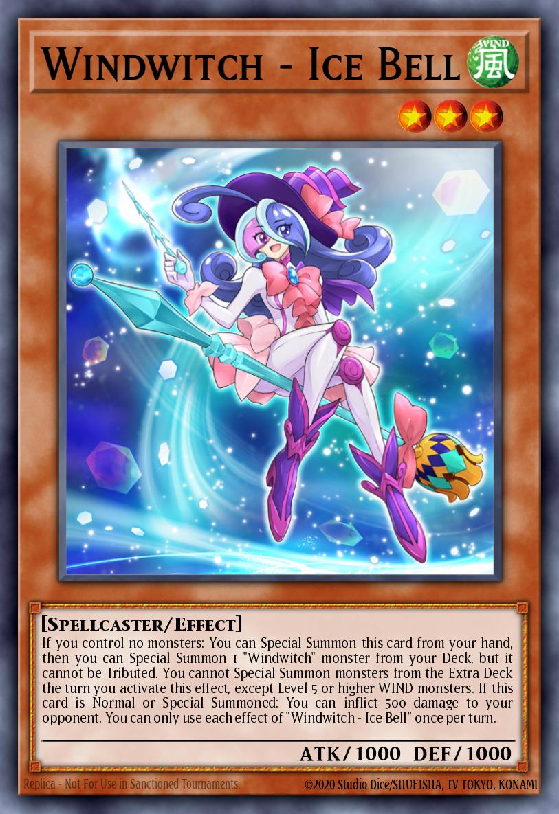 Windwitch - Ice Bell Common OP15-EN023 OTS Tournament Pack 15 Yugioh card