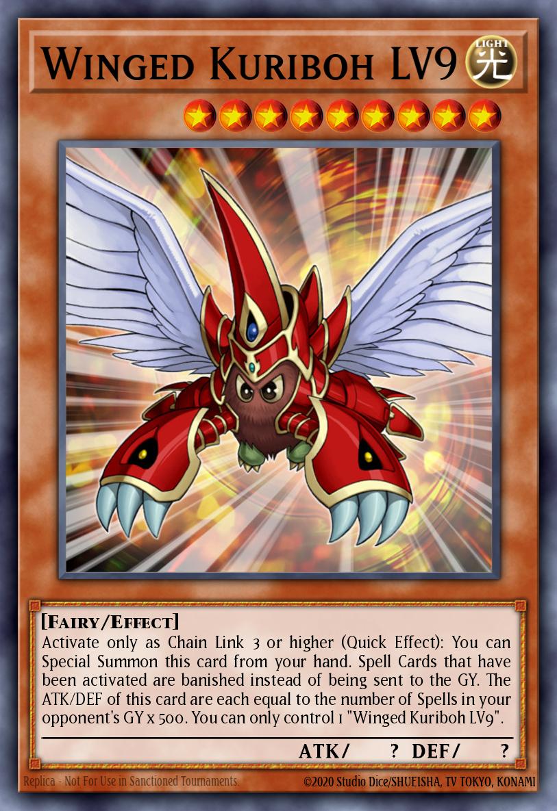 Winged Kuriboh LV9 Secret Rare LCGX-EN043 Legendary Collection 2 The Duel Academy Years Mega Pack Yugioh card