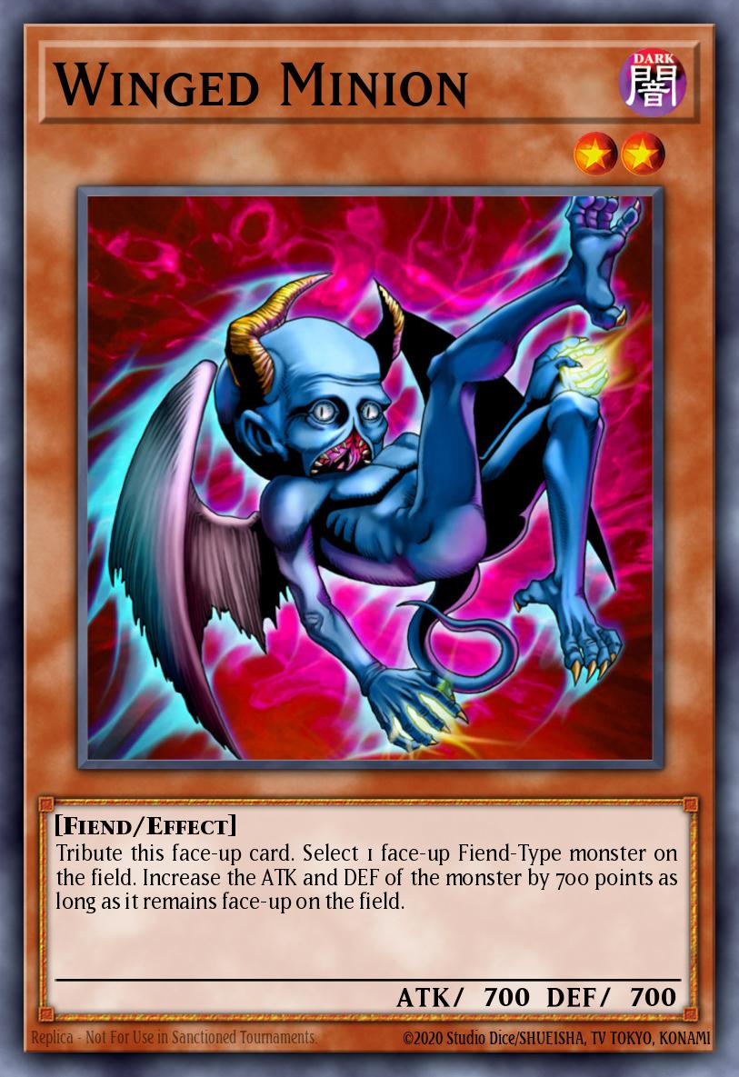Winged Minion Common DB2-EN128 Dark Beginning 2 Yugioh card