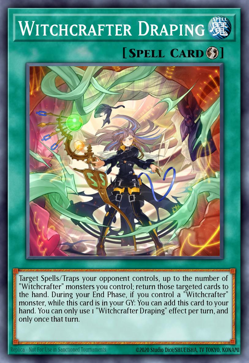 Witchcrafter Draping Common MP20-EN228 2020 Tin of Lost Memories Mega Pack Yugioh card