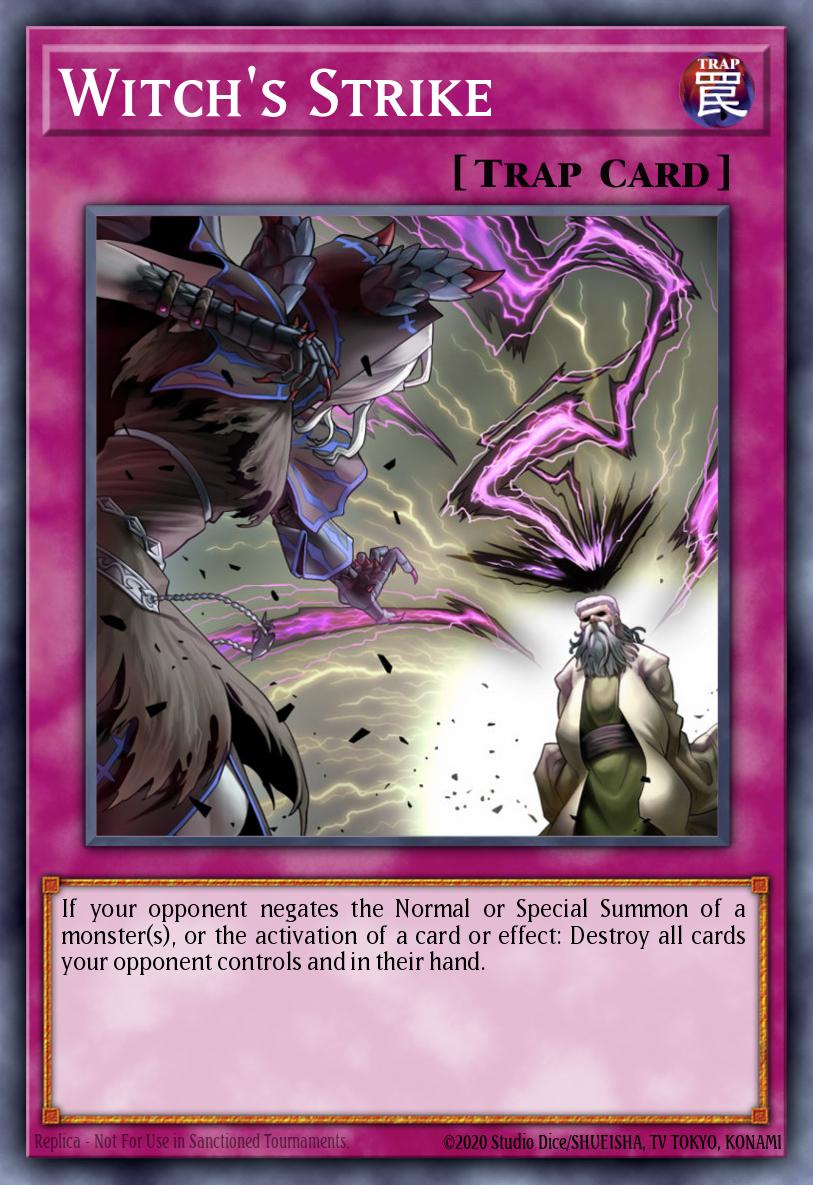 Witch's Strike Ultra Rare BLGG-EN133 Battles of Legend: Glorious Gallery Yugioh card