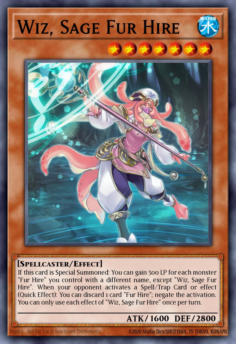 Wiz Sage Fur Hire Common MP19-EN252 2019 Gold Sarcophagus Tin Mega Pack Yugioh card