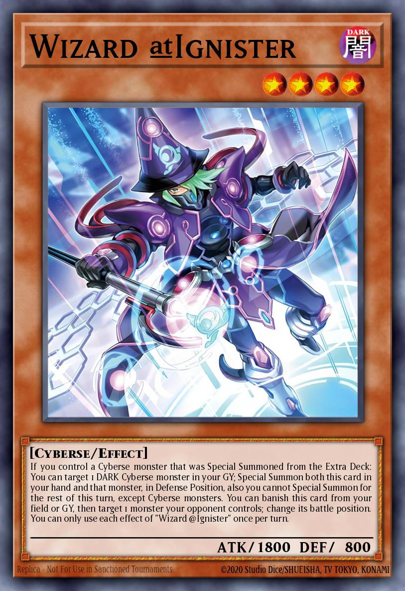 Wizard @Ignister Super Rare ALIN-EN001 Alliance Insight Yugioh card