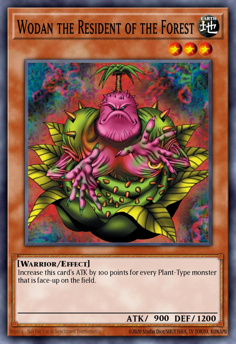 Wodan the Resident of the Forest Common TP1-027 Tournament Pack 1st Season Yugioh card