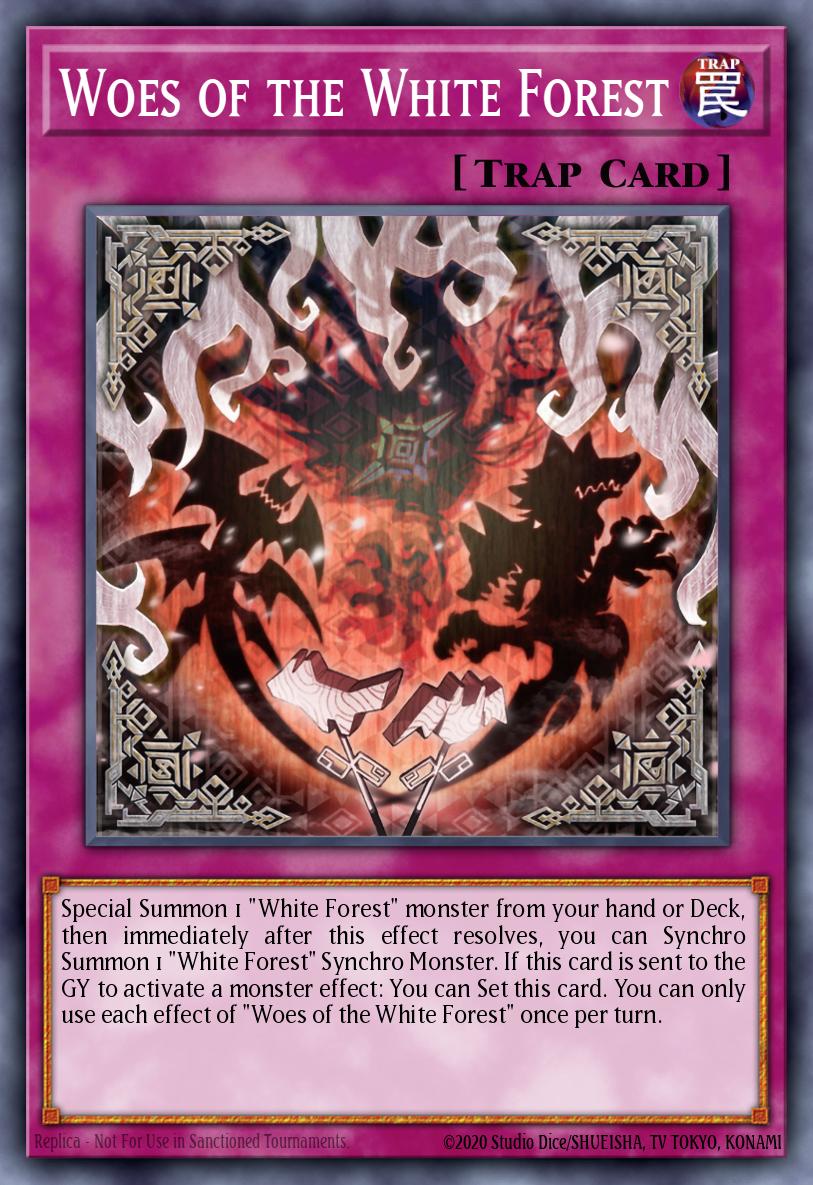 Woes of the White Forest Ultra Rare MP25-EN231 2025 Mega-Pack Tin Yugioh card