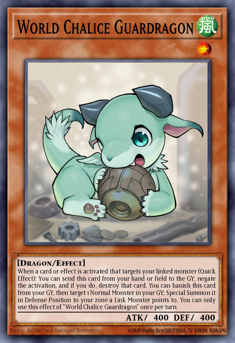 World Chalice Guardragon Ultra Rare MP18-EN047 2018 Mega-Tin Mega Pack Yugioh card