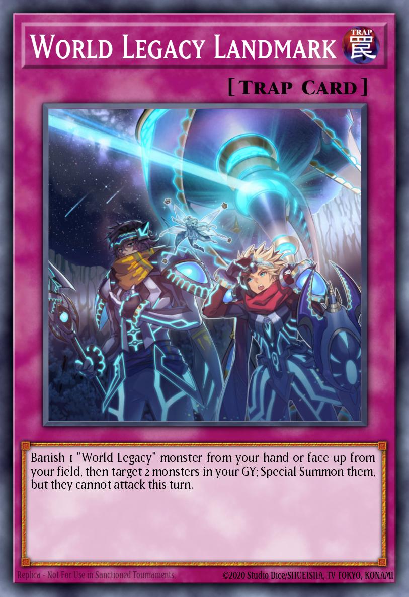 World Legacy Landmark Common MP18-EN081 2018 Mega-Tin Mega Pack Yugioh card