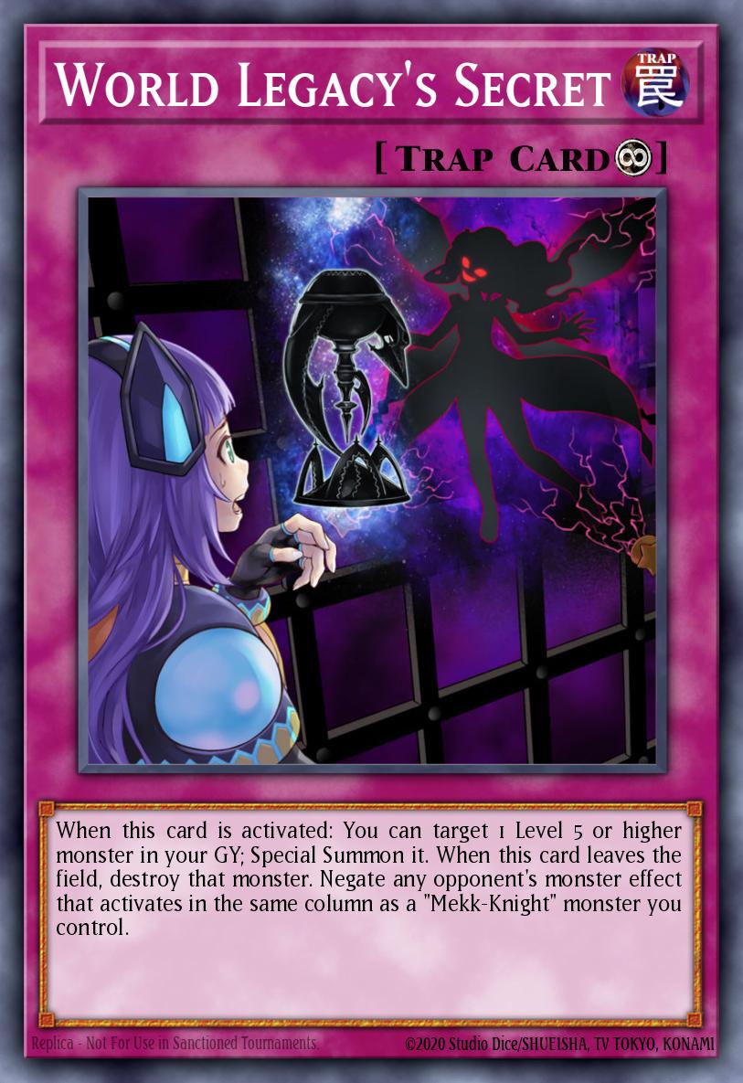 World Legacys Secret Ultra Rare MP18-EN218 2018 Mega-Tin Mega Pack Yugioh card