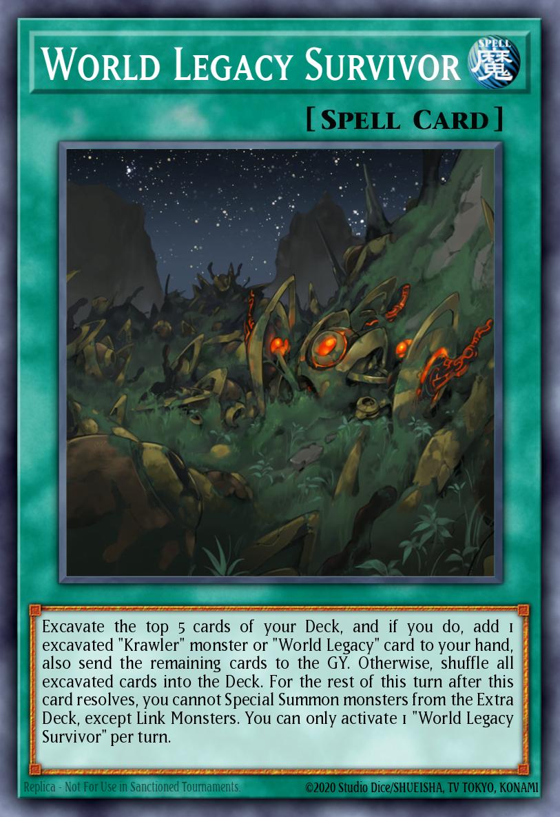 World Legacy Survivor Rare MP19-EN119 2019 Gold Sarcophagus Tin Mega Pack Yugioh card