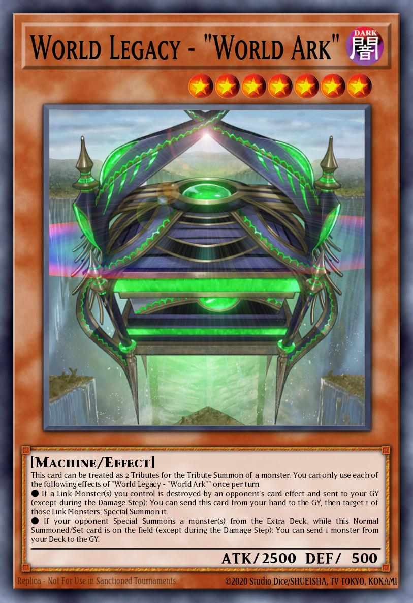 World Legacy - World Ark Rare SAST-EN016 Savage Strike Yugioh card