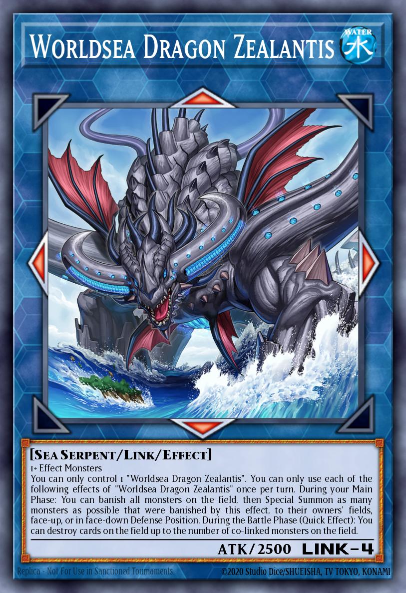 Worldsea Dragon Zealantis Prismatic Secret Rare MP23-EN193 25th Anniversary Tin Dueling Heroes Mega Pack Yugioh card