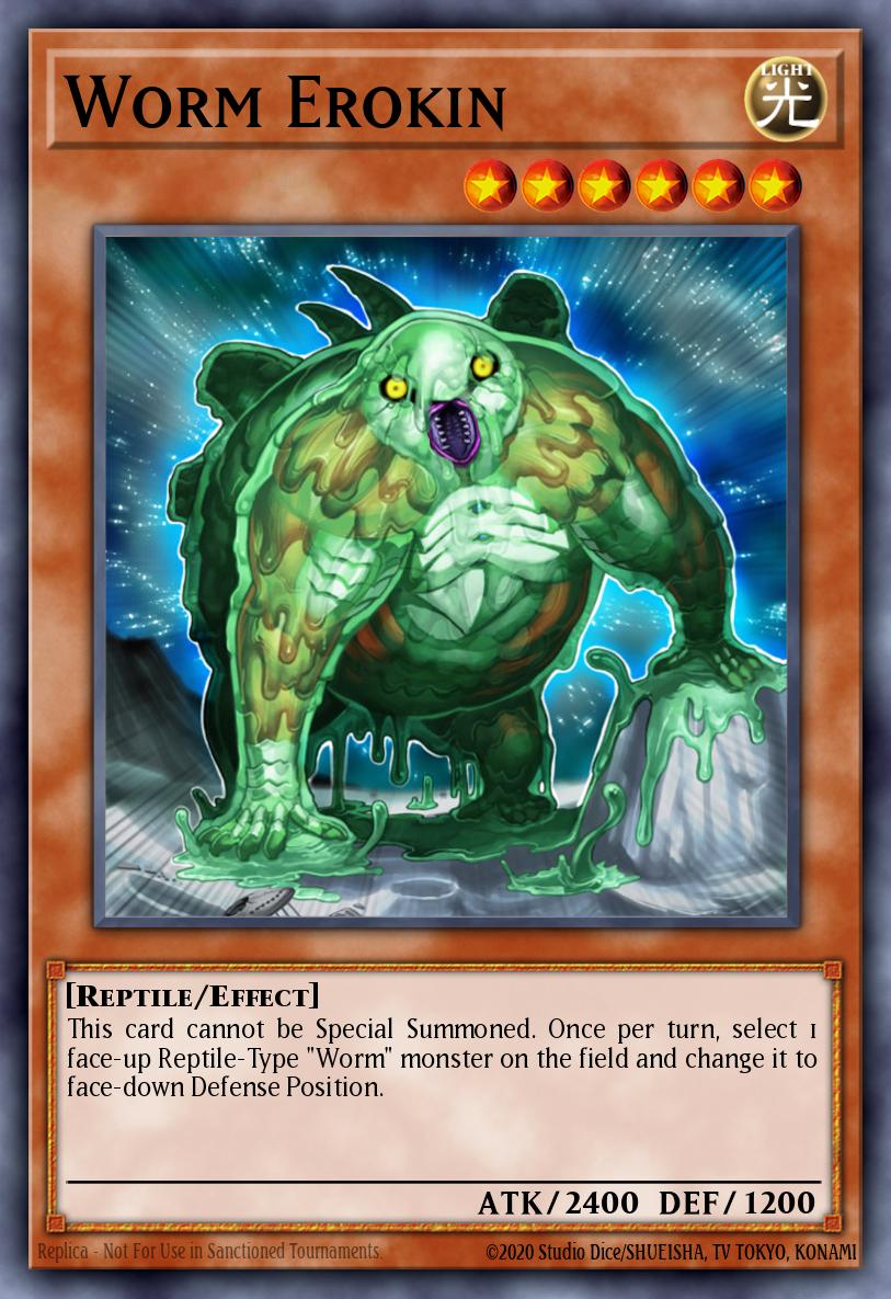 Worm Erokin Duel Terminal Super Parallel Rare DT01-EN030 Duel Terminal 1 Yugioh card