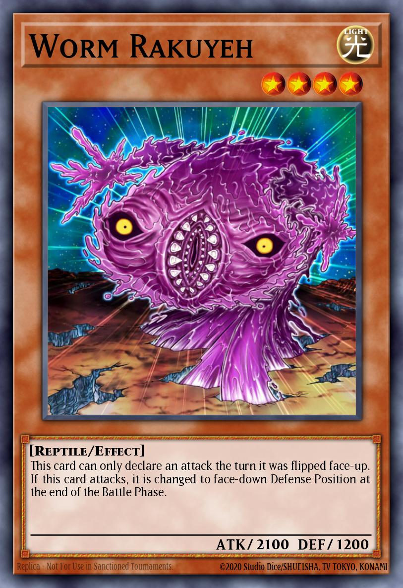 Worm Rakuyeh Duel Terminal Normal Parallel Rare DT02-EN085 Duel Terminal 2 Yugioh card