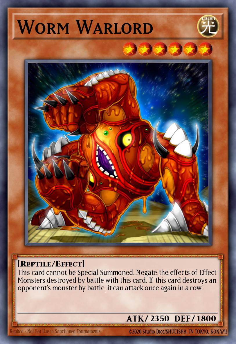 Worm Warlord Duel Terminal Rare Parallel Rare DT03-EN081 Duel Terminal 3 Yugioh card