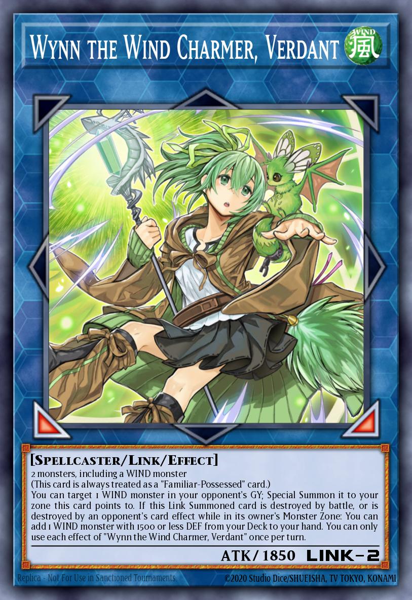Wynn the Wind Charmer, Verdant Ultra Rare CH02-EN044 THE CHRONICLES DECK: Spirit Charmers (All-Foil Edition) Yugioh card