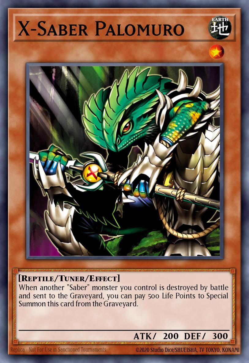 X-Saber Palomuro Common L26D-ENX02 Legendary Modern Decks 2026 Yugioh card