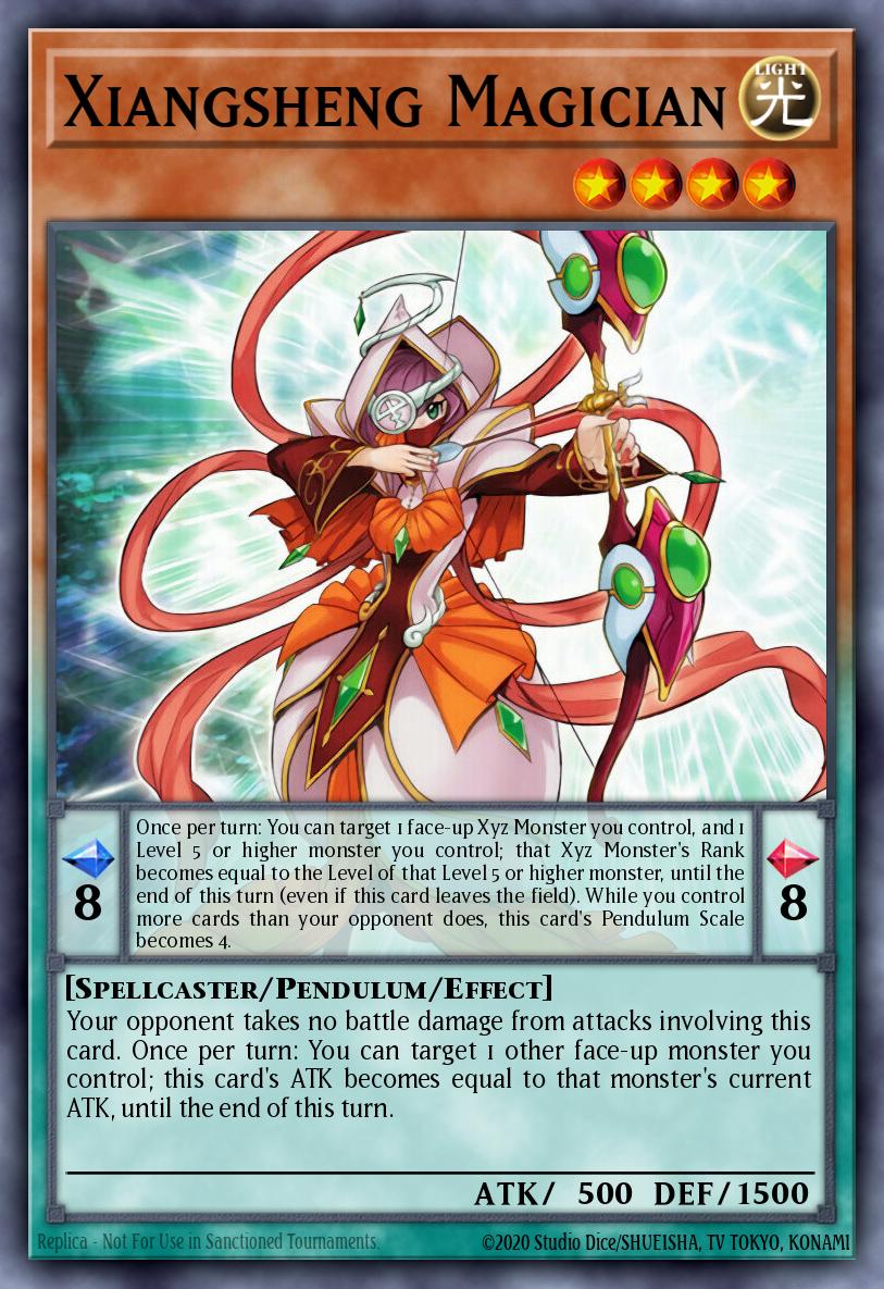 Xiangsheng Magician Super Rare MP16-EN050 2016 Mega-Tin Mega Pack Yugioh card