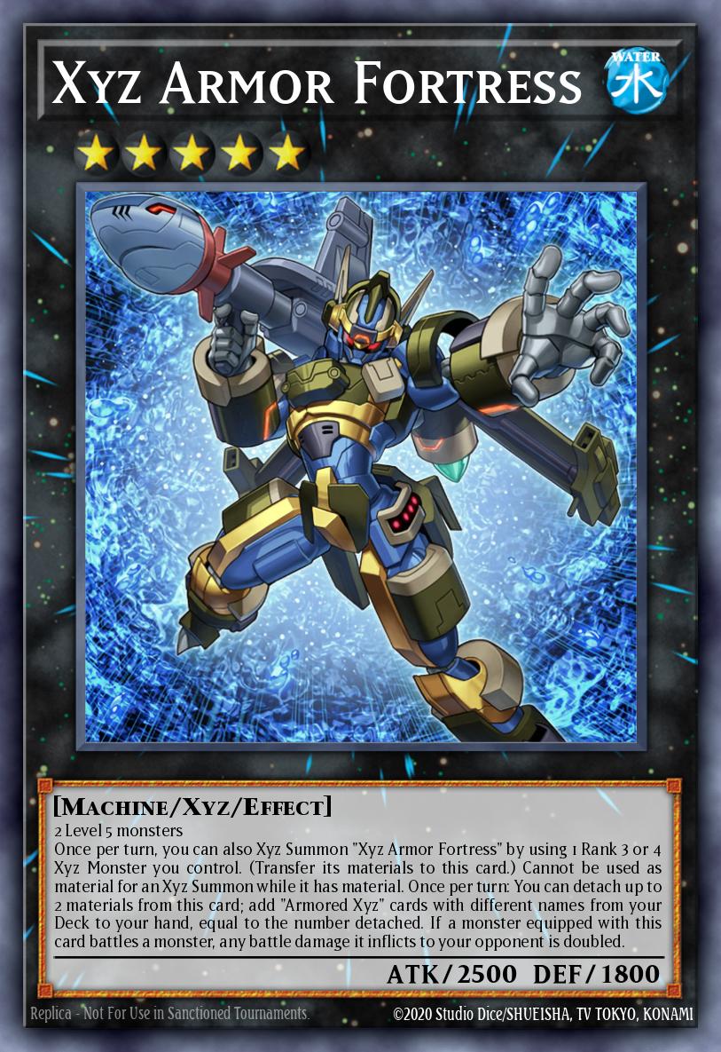 Xyz Armor Fortress Super Rare AGOV-EN040 Age of Overlord Yugioh card