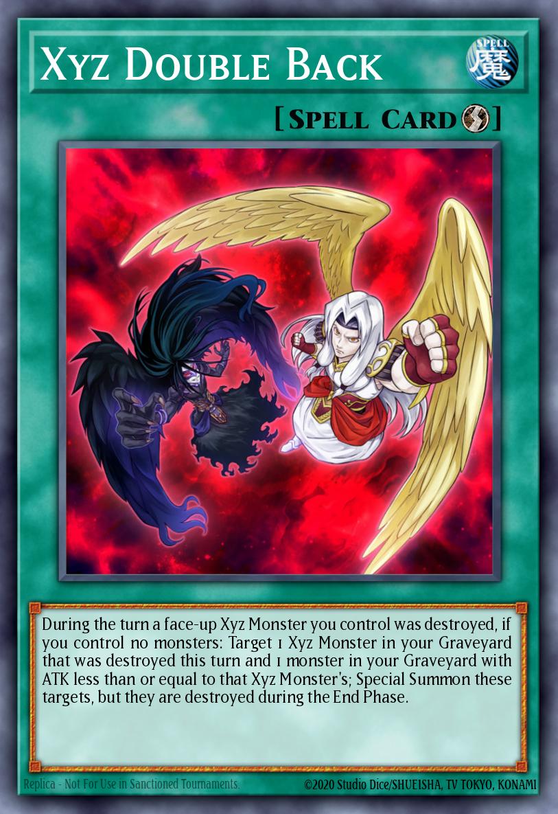 Xyz Double Back Common CBLZ-EN056 Cosmo Blazer Yugioh card