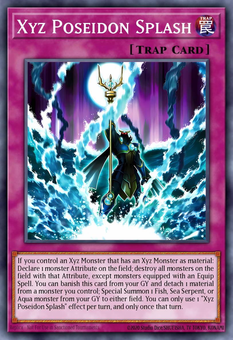 Xyz Poseidon Splash Common MP25-EN422 2025 Mega-Pack Tin Yugioh card