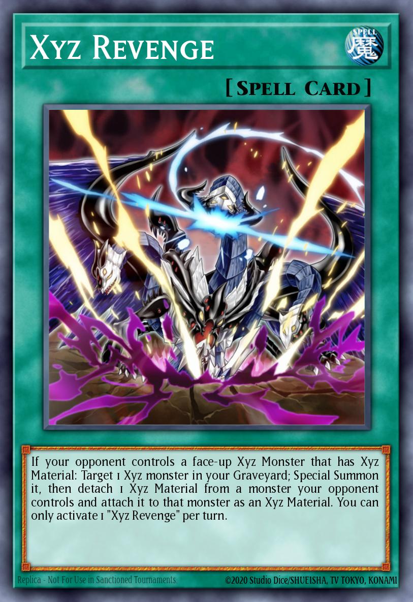 Xyz Revenge Rare LTGY-EN059 Lord of the Tachyon Galaxy Yugioh card
