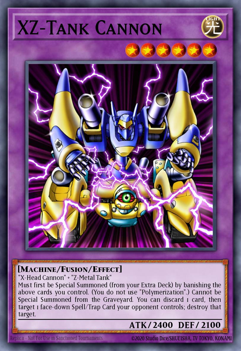 XZ-Tank Cannon Rare DR1-EN108 Dark Revelation Volume 1 Yugioh card