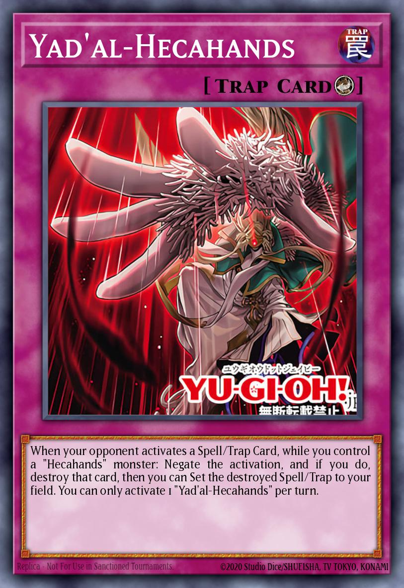Yadal-Hecahands Rare PHRE-EN011 Phantom Revenge Yugioh card
