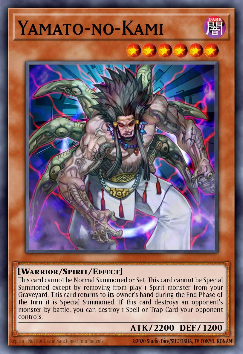 Yamato-no-Kami Rare TDGS-EN035 The Duelist Genesis Yugioh card