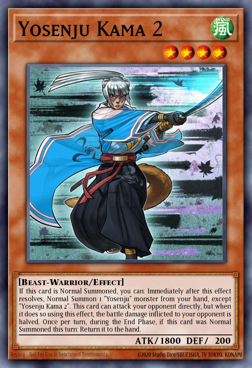 Yosenju Kama 2 Common SP17-EN005 Star Pack Battle Royal Yugioh card