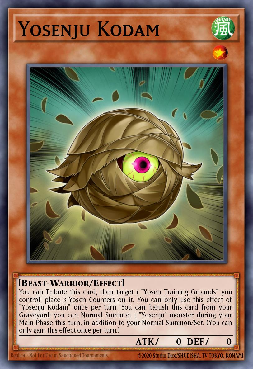 Yosenju Kodam Common CROS-EN018 Crossed Souls Yugioh card