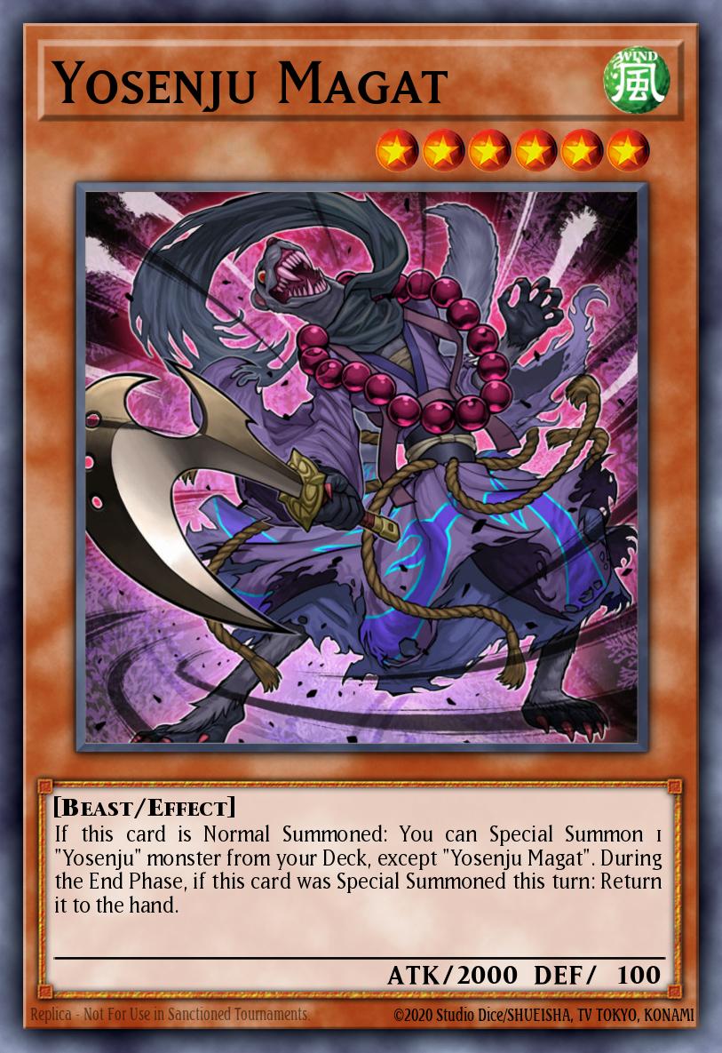 Yosenju Magat Common SECE-EN026 Secrets of Eternity Yugioh card
