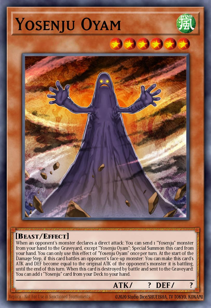 Yosenju Oyam Rare CROS-EN019 Crossed Souls Yugioh card