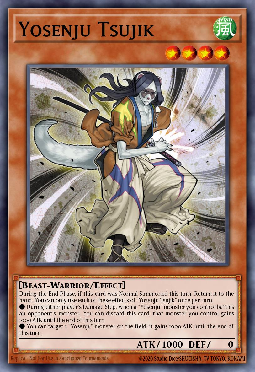 Yosenju Tsujik Common SECE-EN027 Secrets of Eternity Yugioh card