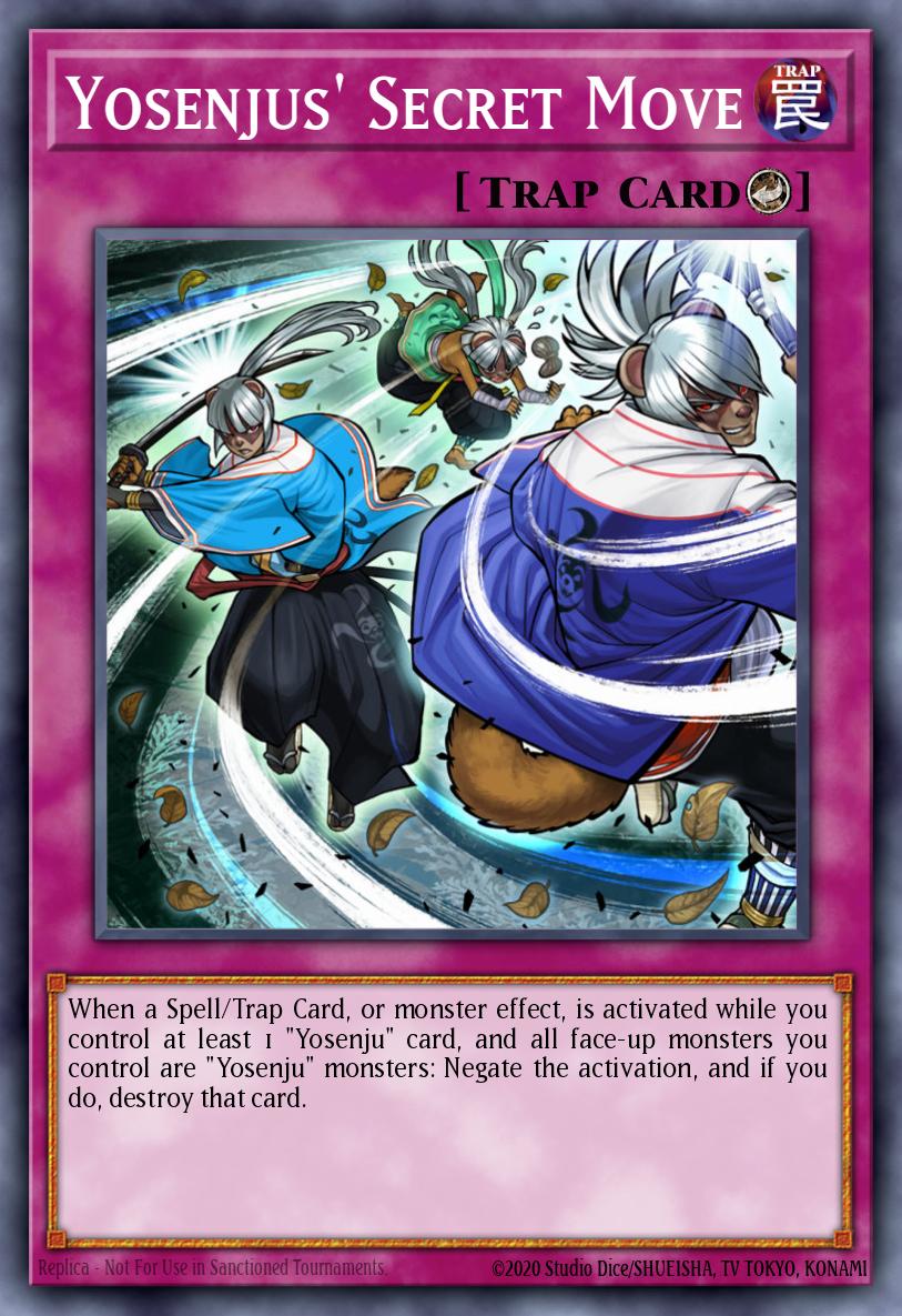 Yosenjus Secret Move Common SP17-EN050 Star Pack Battle Royal Yugioh card