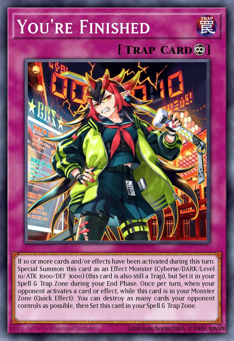 Youre Finished Ultra Rare MP24-EN225 25th Anniversary Tin Dueling Mirrors Yugioh card