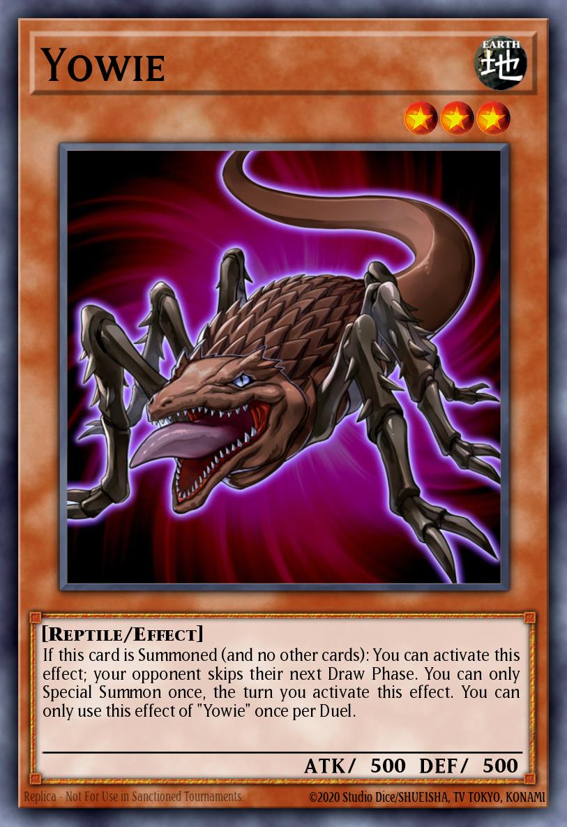 Yowie Secret Rare BROL-EN007 Brothers of Legend Yugioh card
