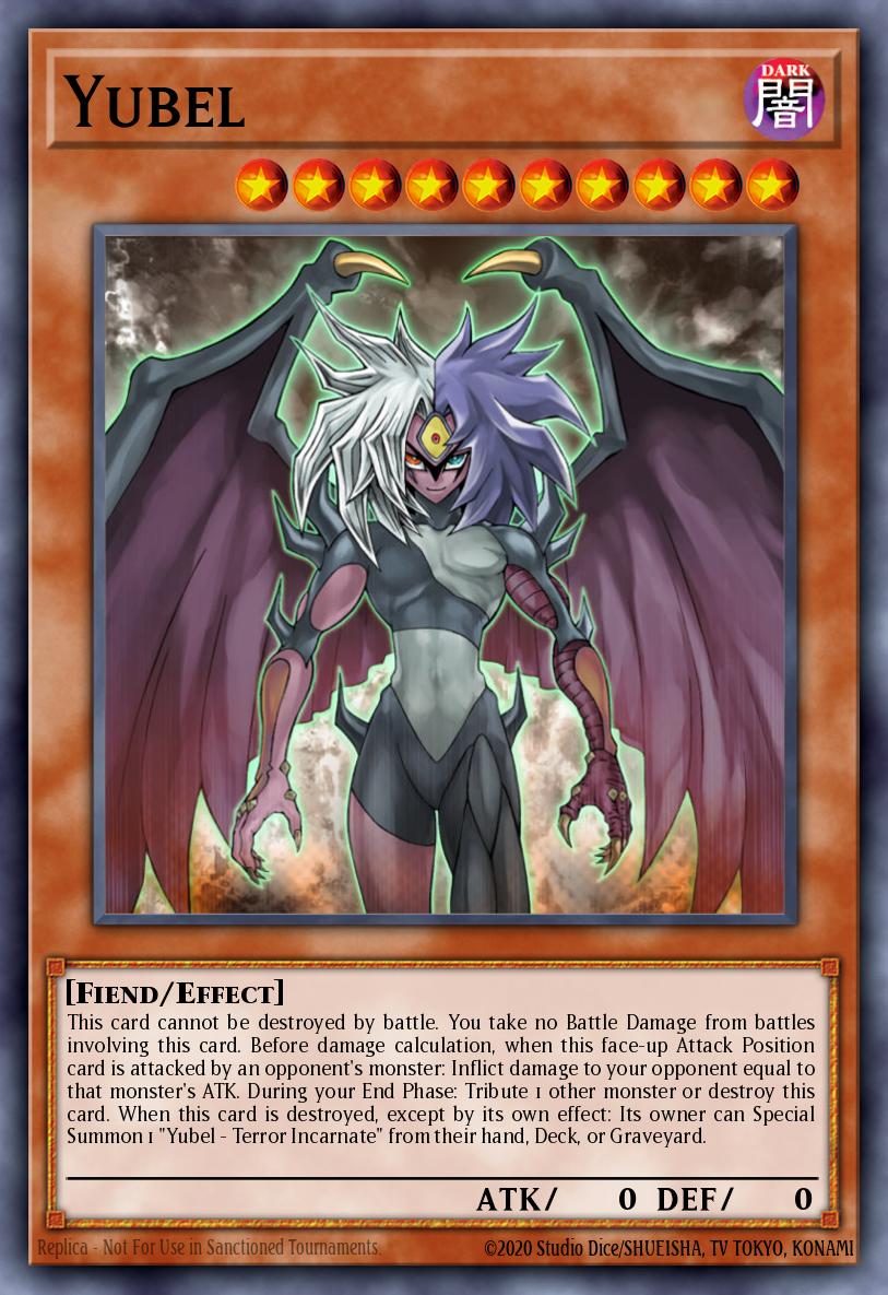 Yubel Quarter Century Secret Rare MP24-EN021 25th Anniversary Tin Dueling Mirrors Yugioh card