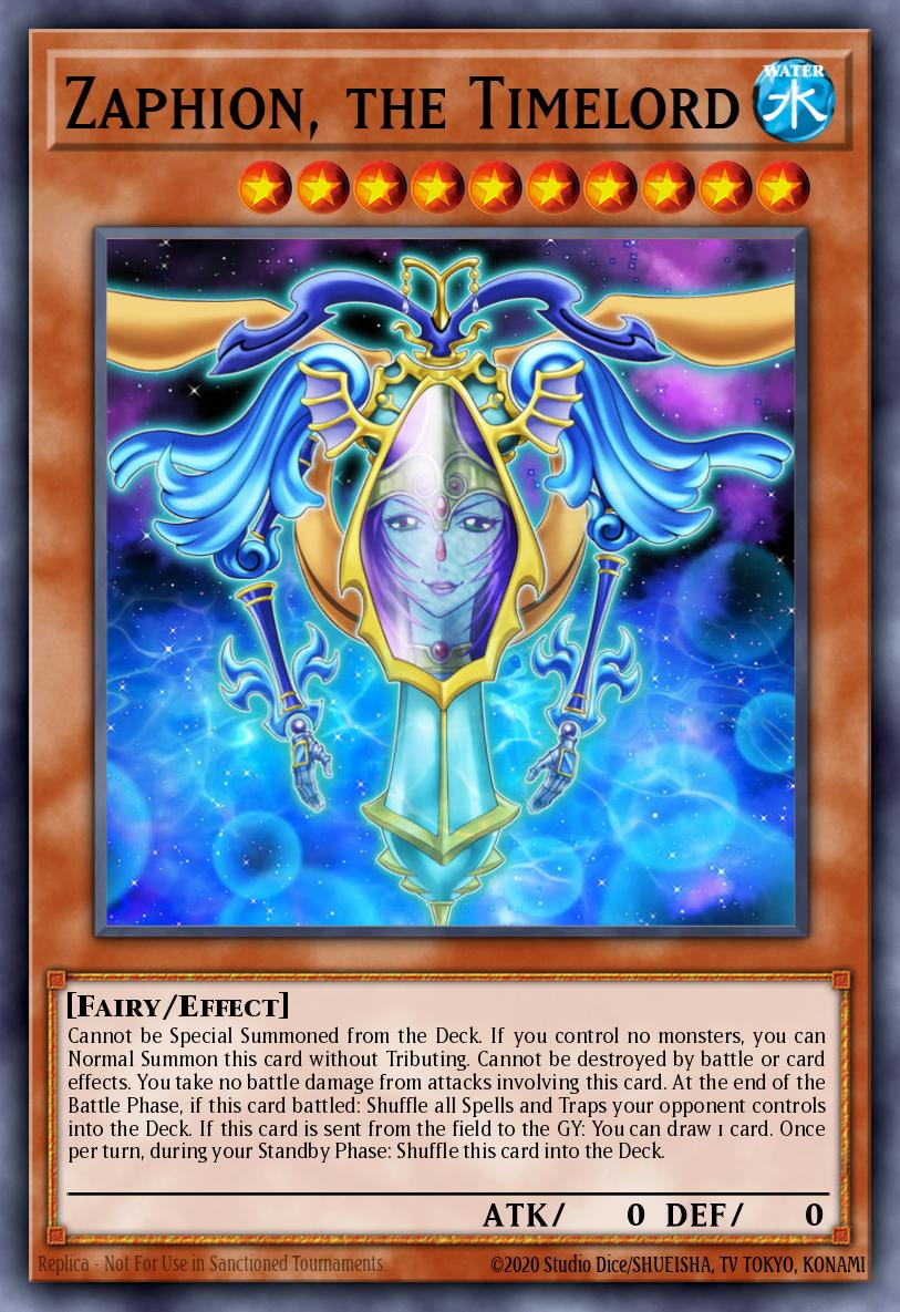 Zaphion the Timelord Ultra Rare BLLR-EN032 Battles of Legend Lights Revenge Yugioh card