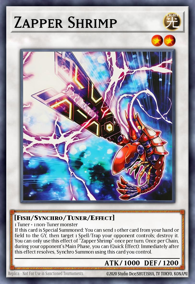 Zapper Shrimp Common MP25-EN405 2025 Mega-Pack Tin Yugioh card