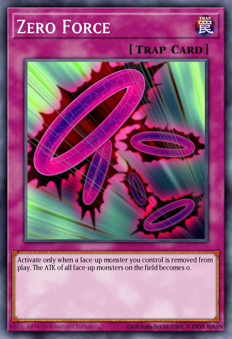 Zero Force Common STOR-EN064 Storm of Ragnarok Yugioh card