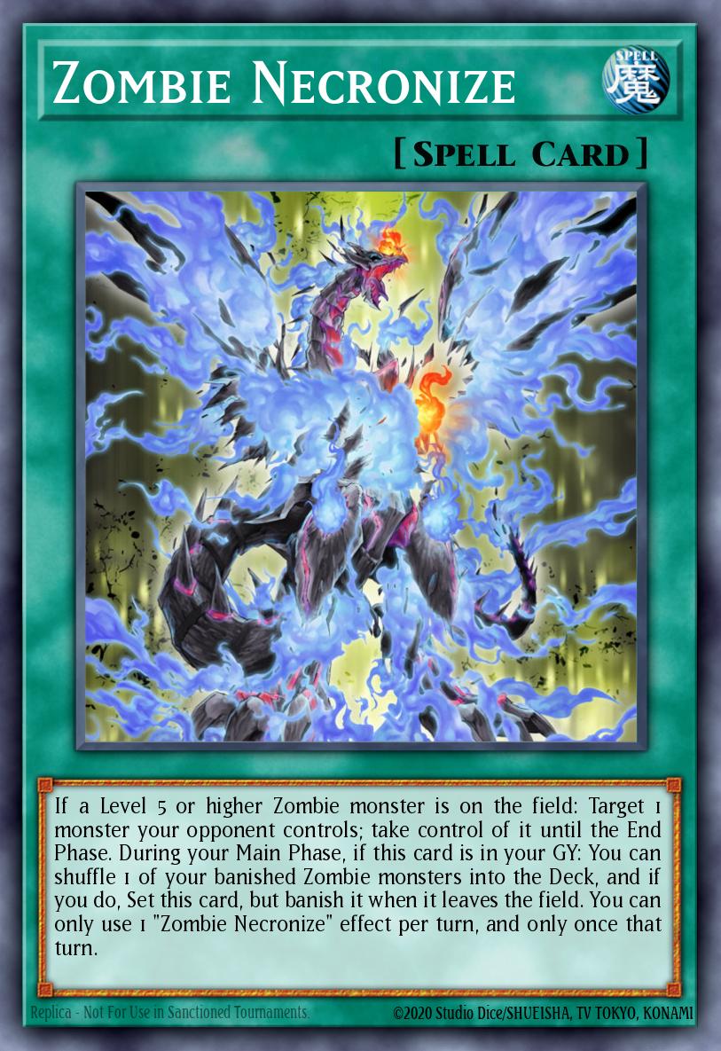 Zombie Necronize Common SR07-EN023 Structure Deck Zombie Horde Yugioh card