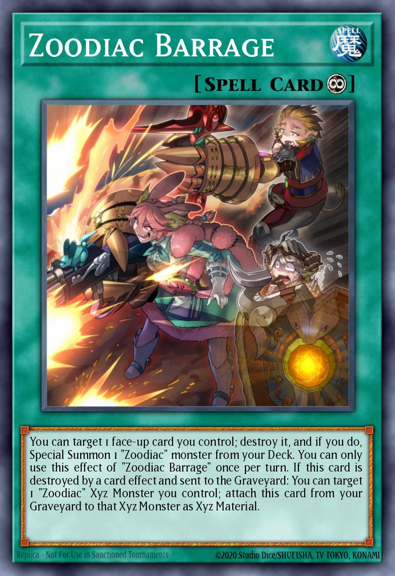 Zoodiac Barrage Secret Rare MP17-EN212 2017 Mega-Tin Mega Pack Yugioh card