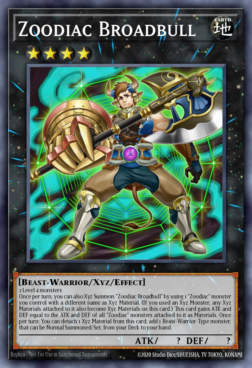 Zoodiac Broadbull Secret Rare MP17-EN206 2017 Mega-Tin Mega Pack Yugioh card