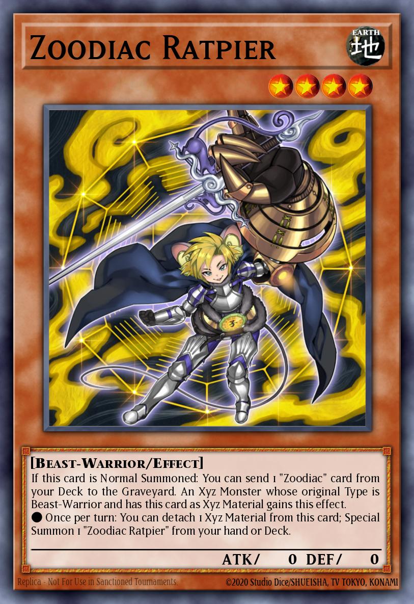 Zoodiac Ratpier Super Rare MP17-EN181 2017 Mega-Tin Mega Pack Yugioh card