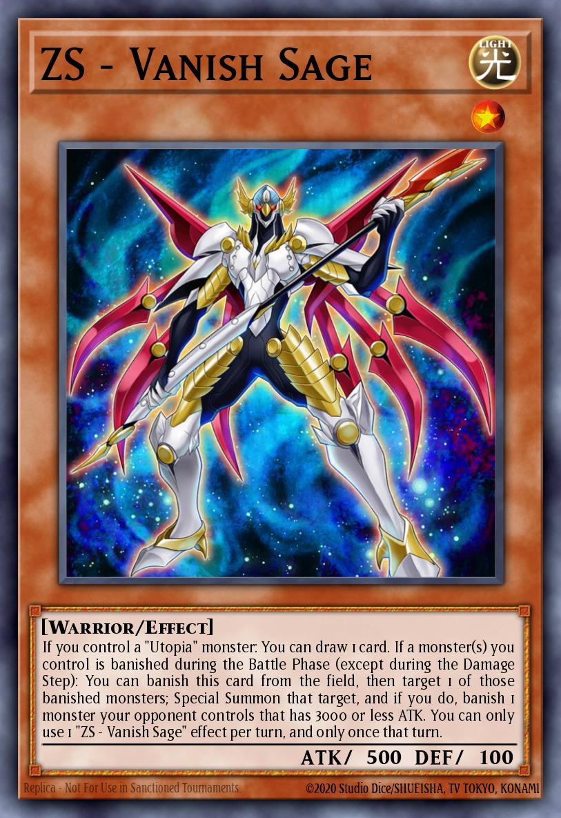 ZS - Vanish Sage Common PRIO-EN001 Primal Origin Yugioh card