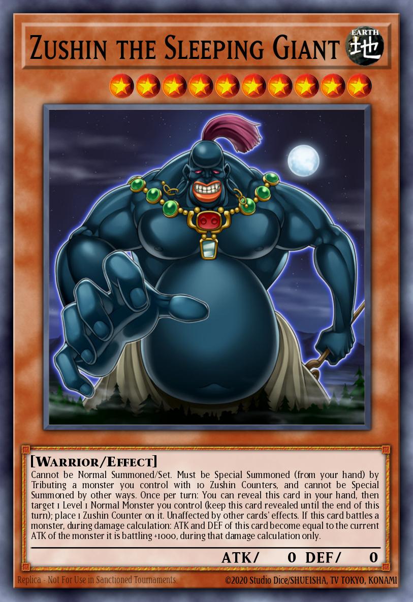 Zushin the Sleeping Giant Common DLCS-EN114 Dragons of Legend The Complete Series Yugioh card