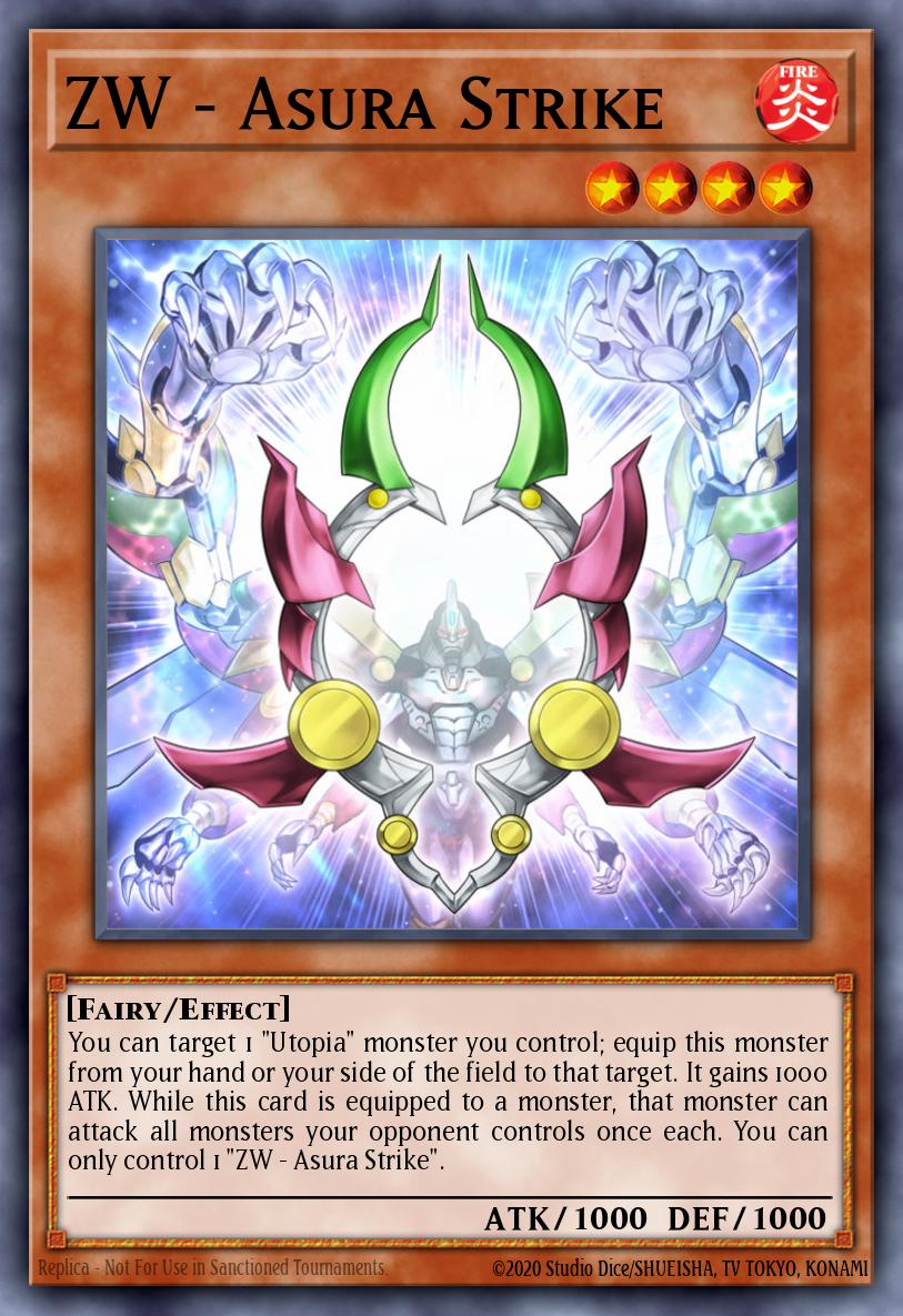 ZW - Asura Strike Rare LVAL-EN002 Legacy of the Valiant Yugioh card