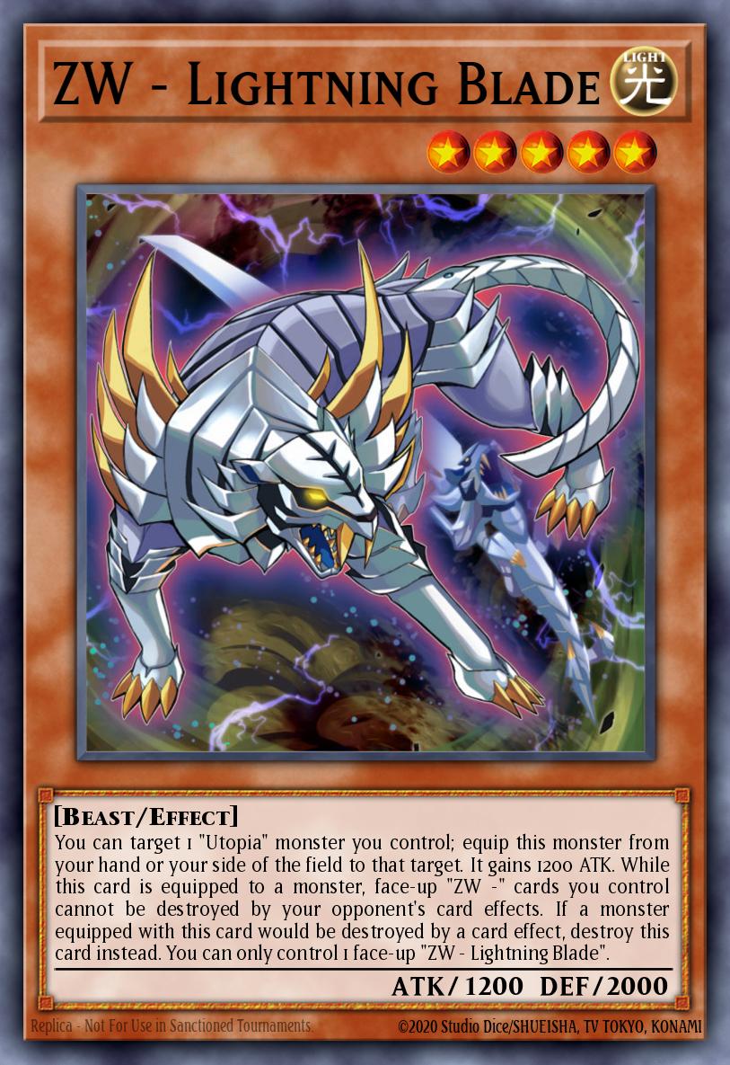 ZW - Lightning Blade Rare CBLZ-EN005 Cosmo Blazer Yugioh card